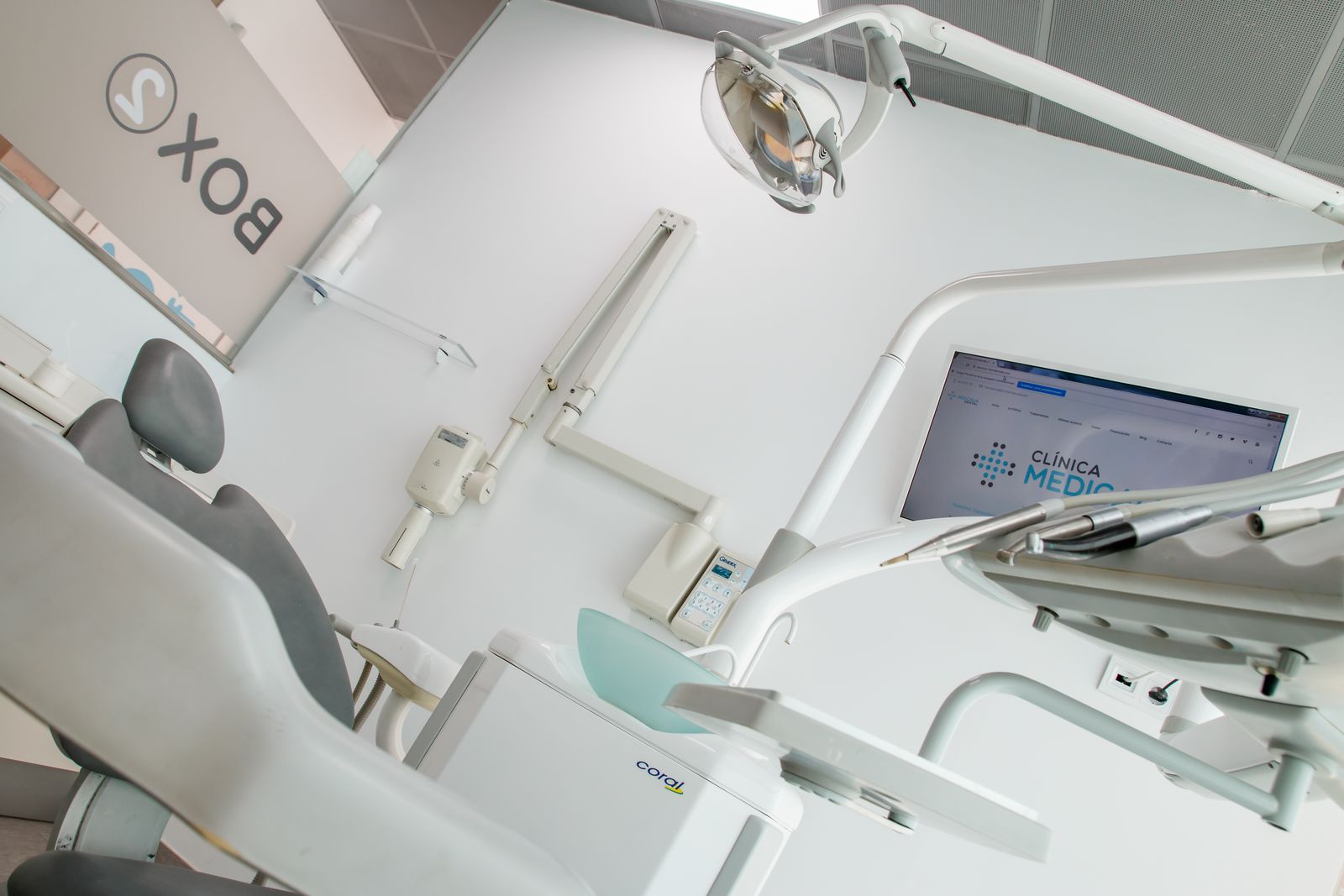 Sillón dental de Medicalia Dental Fuenlabrada